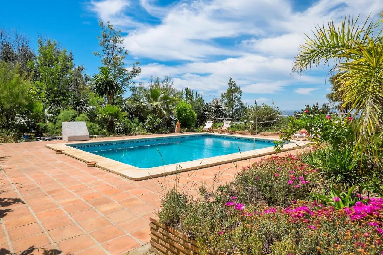 Villa With 3 Bedrooms In Malaga With Wonderful Sea View Private Pool And Wifi 6 Km From The Beach Arenas  0*, Arenas (Malaga) Spain