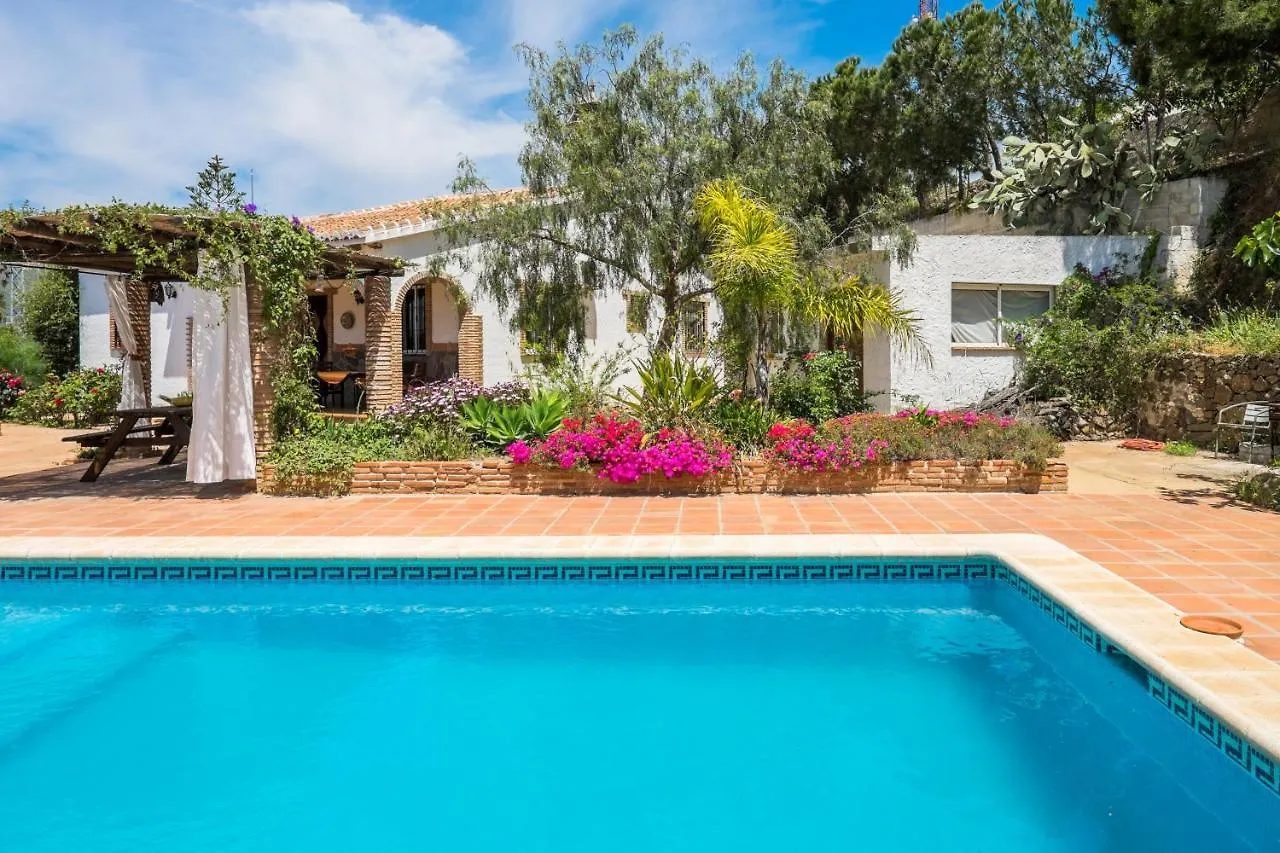 Villa With 3 Bedrooms In Malaga With Wonderful Sea View Private Pool And Wifi 6 Km From The Beach Arenas