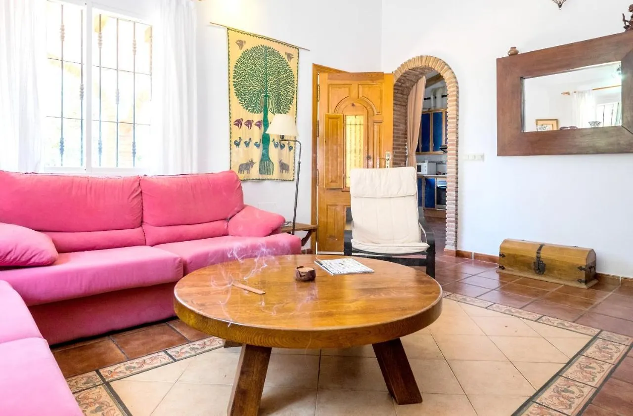 Villa With 3 Bedrooms In Malaga With Wonderful Sea View Private Pool And Wifi 6 Km From The Beach Arenas  Spain