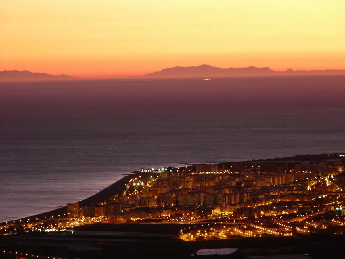 Villa With 3 Bedrooms In Malaga With Wonderful Sea View Private Pool And Wifi 6 Km From The Beach Arenas  Arenas (Malaga)