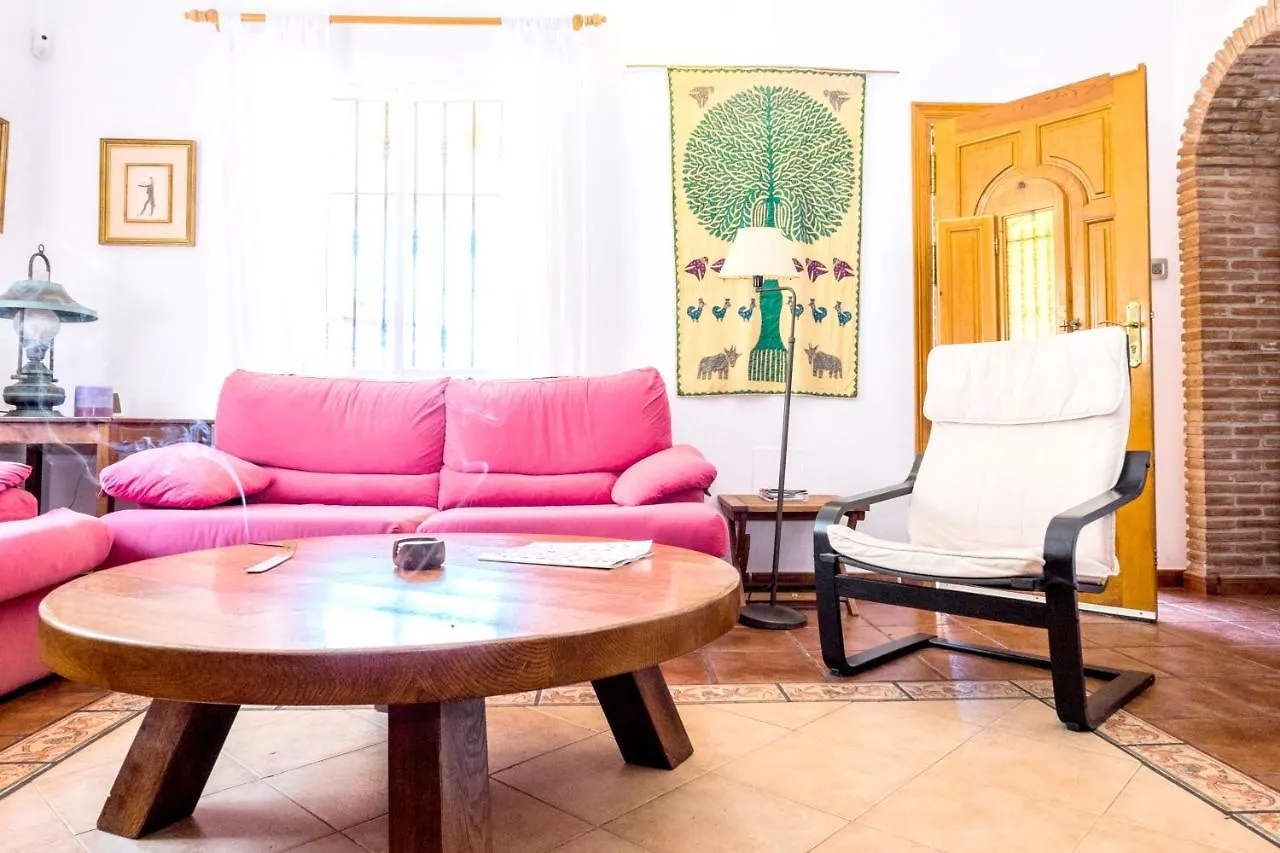 Villa With 3 Bedrooms In Malaga With Wonderful Sea View Private Pool And Wifi 6 Km From The Beach Arenas  Arenas (Malaga)