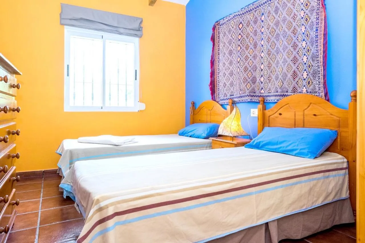 Villa With 3 Bedrooms In Malaga With Wonderful Sea View Private Pool And Wifi 6 Km From The Beach Arenas