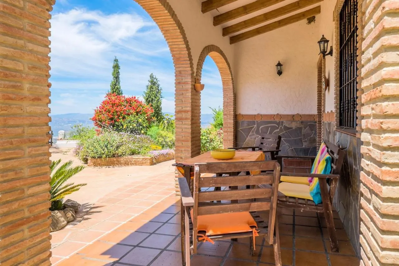 Villa With 3 Bedrooms In Malaga With Wonderful Sea View Private Pool And Wifi 6 Km From The Beach Arenas  Spain