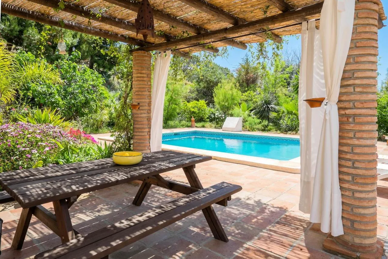 Villa With 3 Bedrooms In Malaga With Wonderful Sea View Private Pool And Wifi 6 Km From The Beach Arenas  0*, Arenas (Malaga)