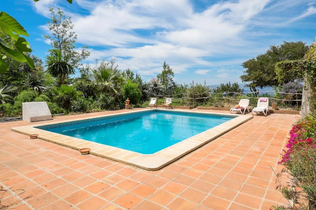 Villa With 3 Bedrooms In Malaga With Wonderful Sea View Private Pool And Wifi 6 Km From The Beach Arenas